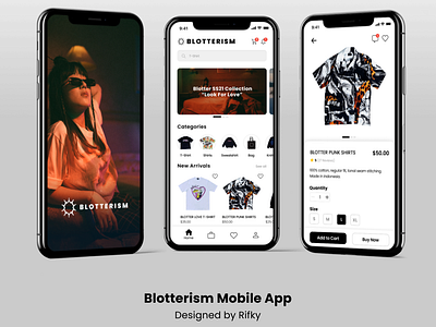 Blotterism Mobile App