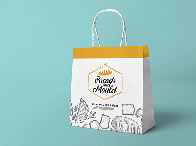 Food Carry Bag Design bag food paper bag seal bag shopping bag tote bag