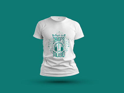 Typography t-shirt design modern