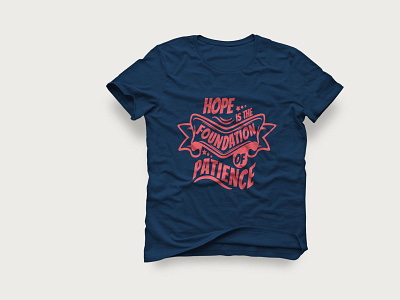 Typography t-shirt design modern