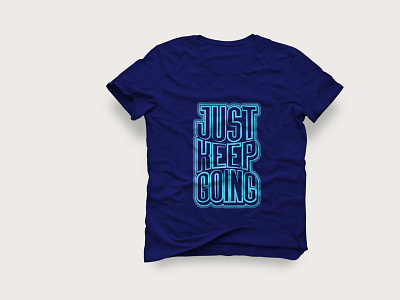 Lettering/typography t shirt design modern typography