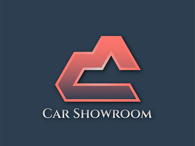 CMA car showroom(unused project) branding design illustration logo vector