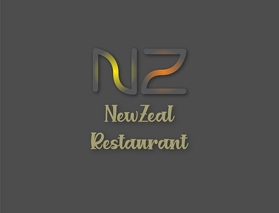 NewZeal Restaurant Logo branding design illustration logo vector