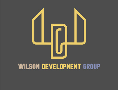 Wilson Development Group branding design graphic design illustration logo