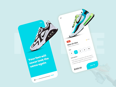 Nike Store app app design design mobile nike nike shoes shoes shoes app store ui uiux userexperience ux