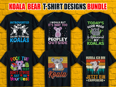 KOALA BEAR T-Shirt Design