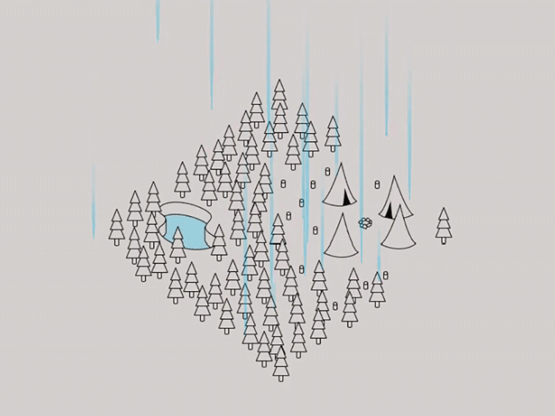 Rain effect aftereffect anim animation game game art game design game jam ludum dare motion
