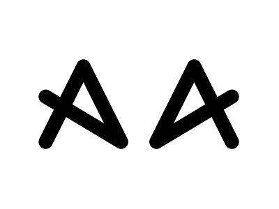 day4 letterA browncatdesign dailylogochallengeday4 letter a logo