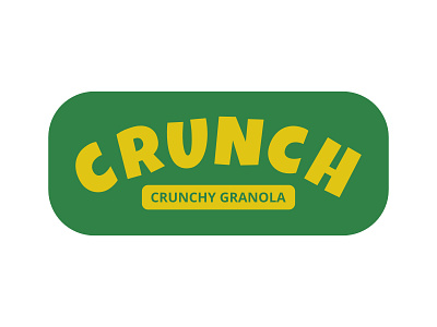 day21 CrunchGranola browncatdesign dailylogo dailylogochallenge dailylogochallengeday21 granola logo logodesigner