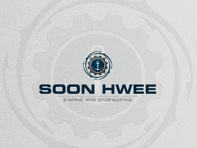 Logo Concept branding concept engineering hwee logo marine ship soon