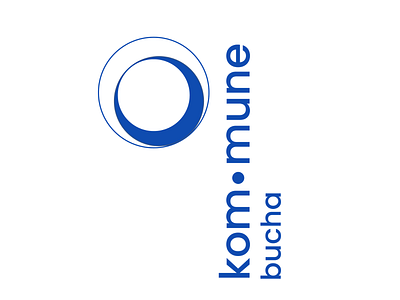 Kommune Bucha logo design