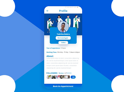 User Profile Day 5 of 100 days UI challenge