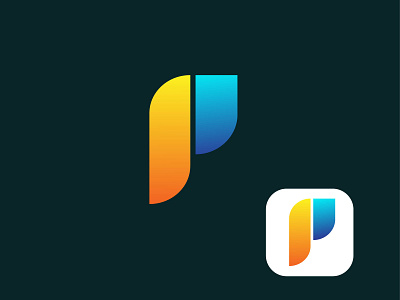 p logo app logo beauty logo creative logo p logo vector logo web logo