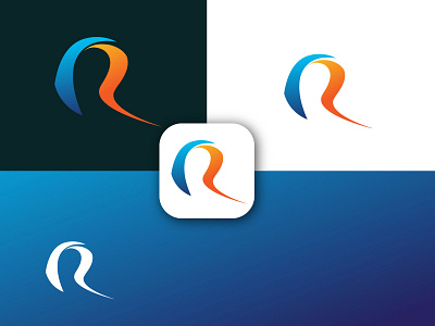 r logo app logo creative logo r letter logo r logo vector logo web logo