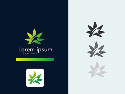 cannabis logo 2021 app logo branding cannabis leaf logo cannabis logo cannabis vector creative logo illustration leaf logo logo design mark symbol vector logo web logo