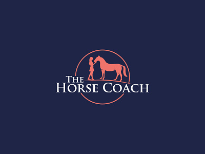 The Horse Coach 2021 branding creative logo horse coach logo horse logo illustration illustrator logo design symbol vector vector logo