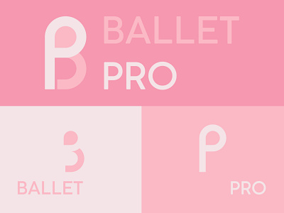 Ballet pro logo adobe illustrator branding design flat flat logo design freelance design graphic design logo