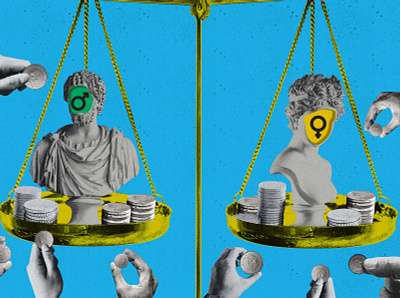 Gender Gap: Why Men Are Failing Albania’s Judicial Vetting collage collage art collage maker design graphic design illustration journalism newspaper
