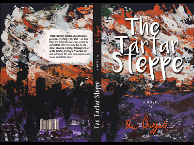 Book Cover Concept/Dino Buzzati-The Tartar Steppe book book cover concept cover dino buzzati the tartar steppe