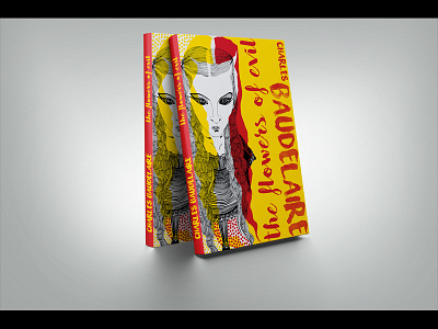 Book Cover Concept / The Flowers of Evil baudelaire book cover charles concept evil flowers