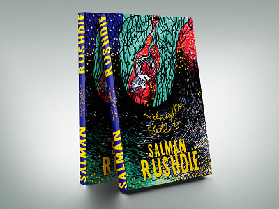Book Cover Concept / Midnight's Children - Salman Rushdie book book cover concept cover illustration midnights children salman rushdie texture