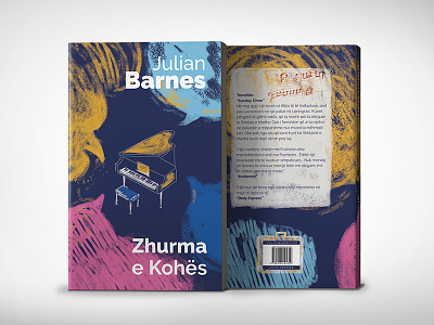 Julian Barnes- The Noise of Time albanian edition book book cover composer concept cover design illustration music music art piano
