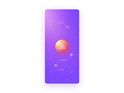 Space Run adobe xd colors contest creative icon icons playoff purple space