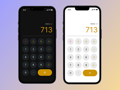 #DailyUI Challenge - Calculator calculator graphic design ui uidesign ux