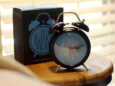 Timbers "Awake" Conference Theme awake camp clean clock conference graphic illustration jr. high packaging simple