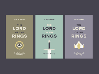 LOTR Book Covers