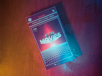 At the Movies Message Series Art VHS Sleeve 80s movies vhs