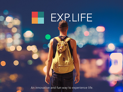 EXP LIFE crypto expanse experience life travel young
