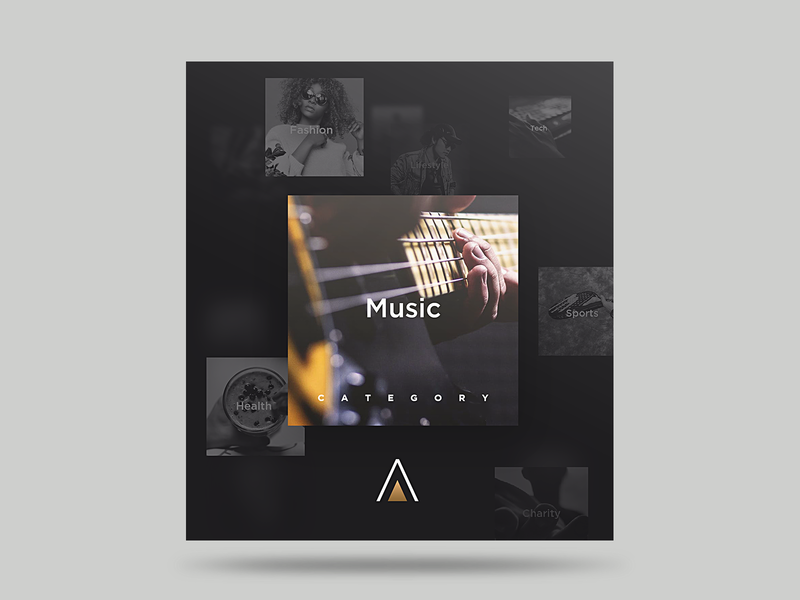 Category Music app appics blockchain music socialmedia teaser