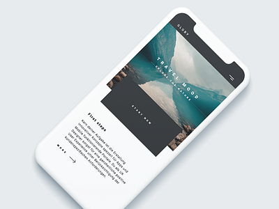 First hands on Figma figma nature screendesign travel uidesign