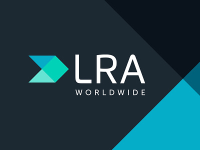 LRA Worldwide Logo Branding branding logo design