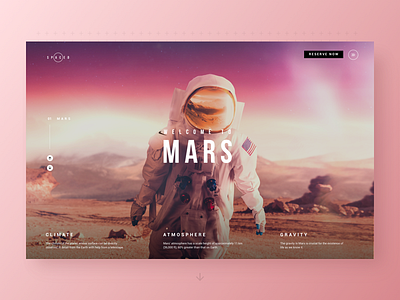 Spaced Challenge awesome experience future onepage spaced tech ui ultimate ux website