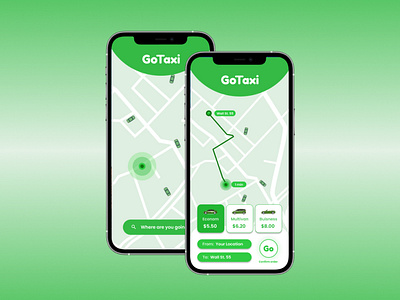 Taxi App Design