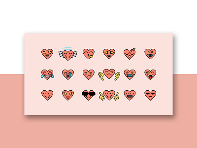 heart love emoji icon app business emoji emoticon feel icon love valentine web