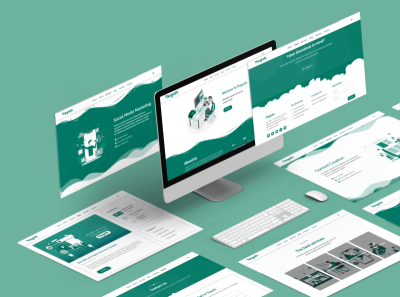 Website for a Graphics Company design illustration ui web design website