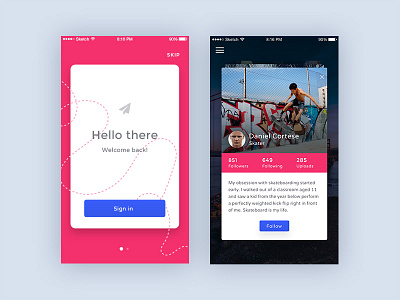 Lampo – Mobile UI Kit