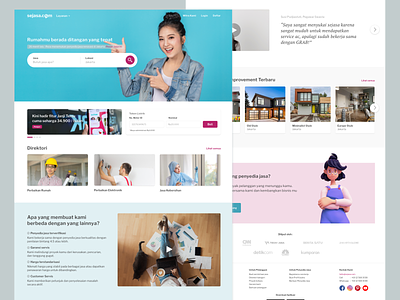 Sejasa Home page redesign
