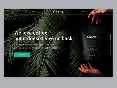 Coffee Ecommerce cart e commerce ecommerce green simple ui ux website