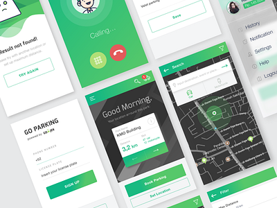 Parking App : UX Case Study & Design Process