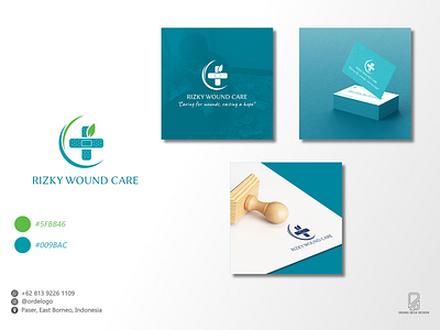 Rizky Wound Care Logo Design