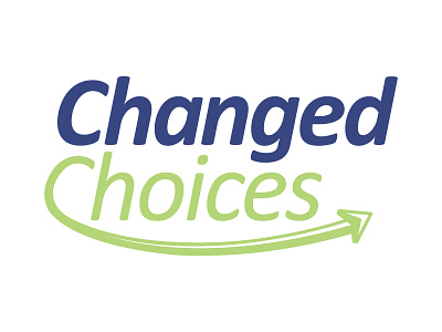 Unused Changed Choices Logo arrow illustration logo motion type typography