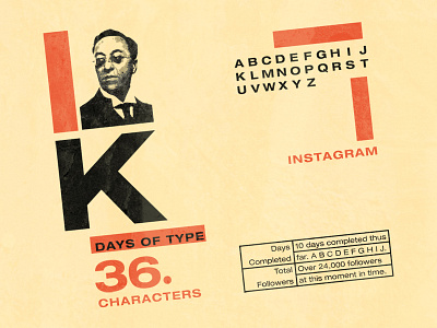 Kandinsky (36 Days of Type) bauhaus bayer gestalt herbert illustration texture type typography