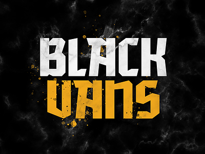 Black Vans Final Cover Art blackletter cover art marble music podcast podcasting typography vans