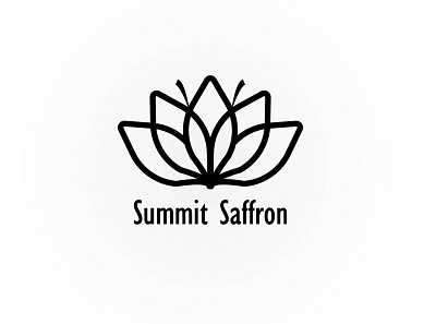 summit saffron branding design graphic design illustration illustrator logo minimal typography ui ux