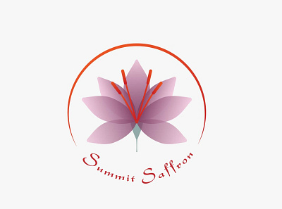 logo design for summit saffron art branding design graphic design illustrator logo minimal typography ui ux