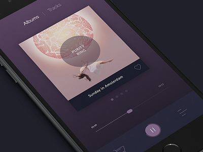 Music app ios music player ui ux